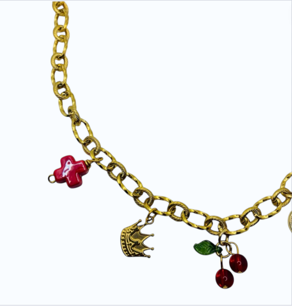Collier So Goudes à Breloques - Micasa Bijoux
