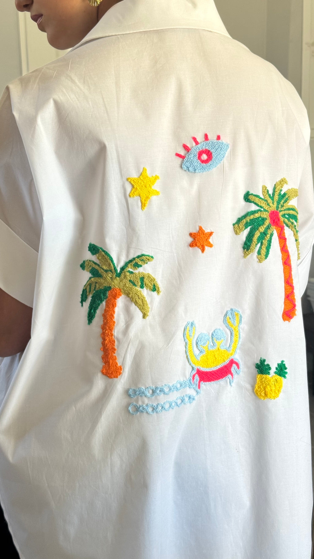 Chemise Tropical Love – Brodée