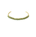 Jonc ajustable perles cristal